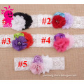 1Pc Artificial Flowers Elastic Lace Hairband Princess Newborn Infant Toddler Girls Baby Headband Head Band Accessories Hair Band